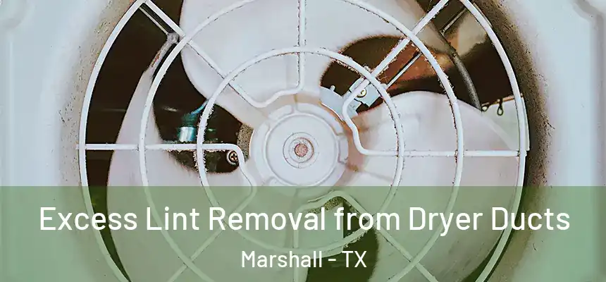  Excess Lint Removal from Dryer Ducts Marshall - TX